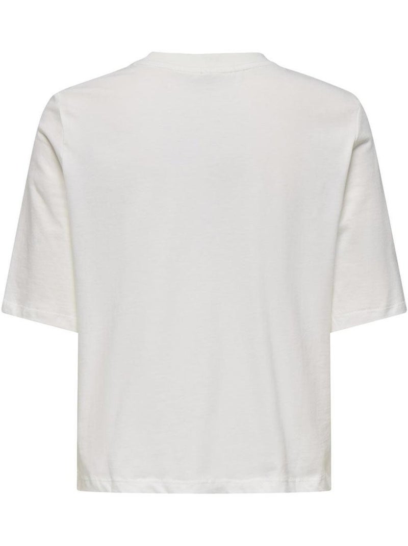 T-shirt Fille Kids ONLY Blanc - Kiabi