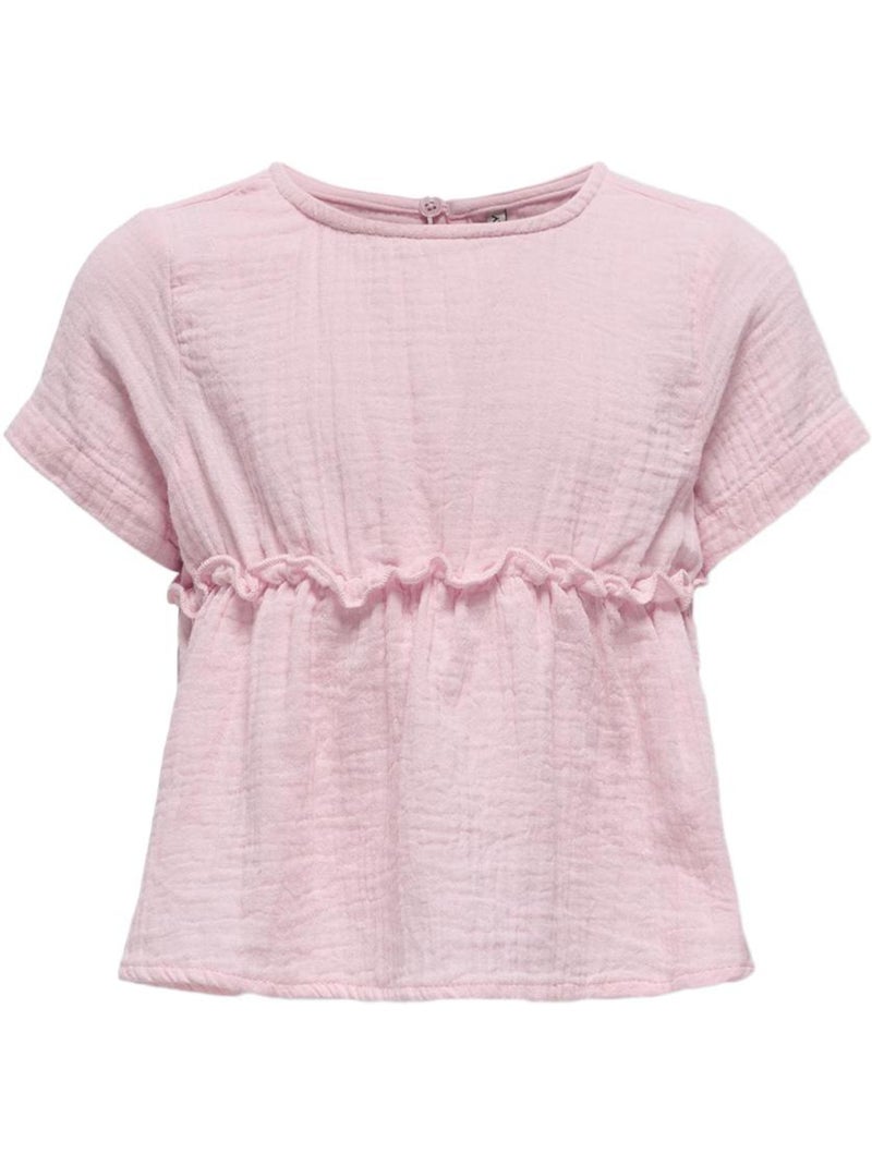 T-Shirt Fille Kids ONLY Life Rose - Kiabi