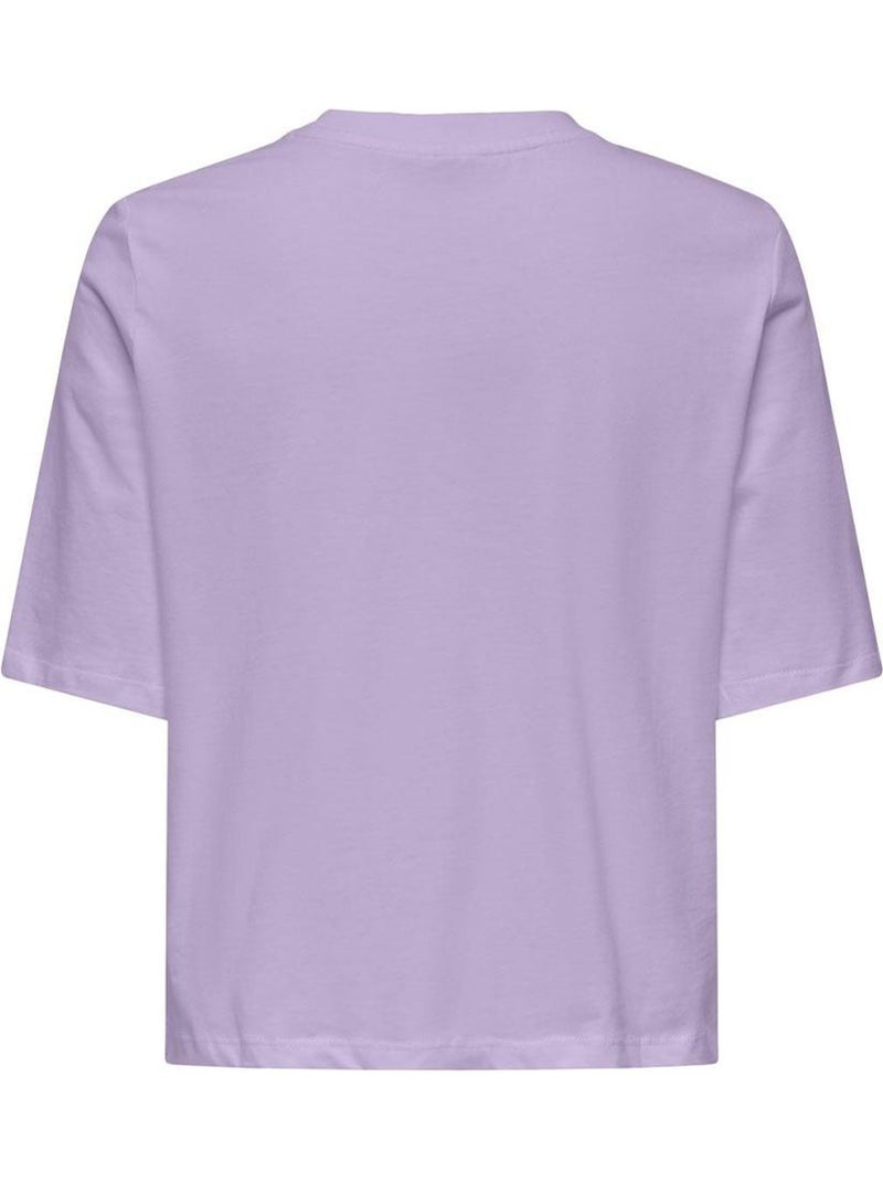 T-shirt Fille Kids ONLY Violet - Kiabi