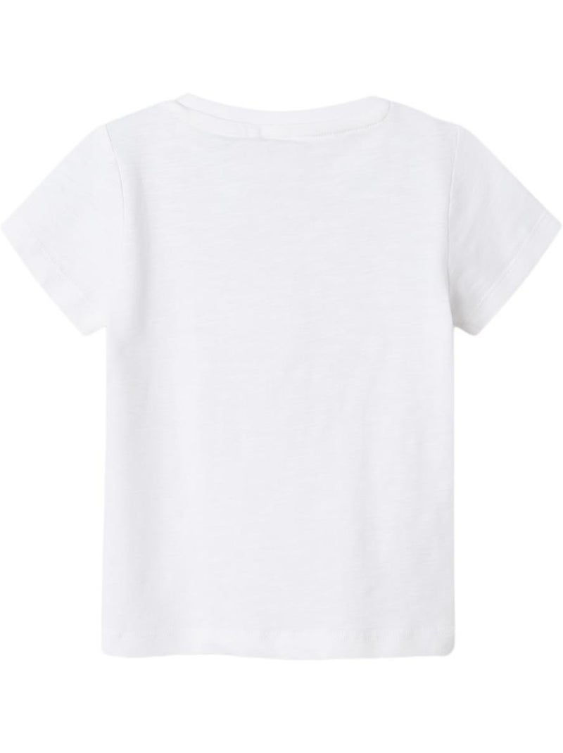 T-shirt Fille Name It Blanc - Kiabi