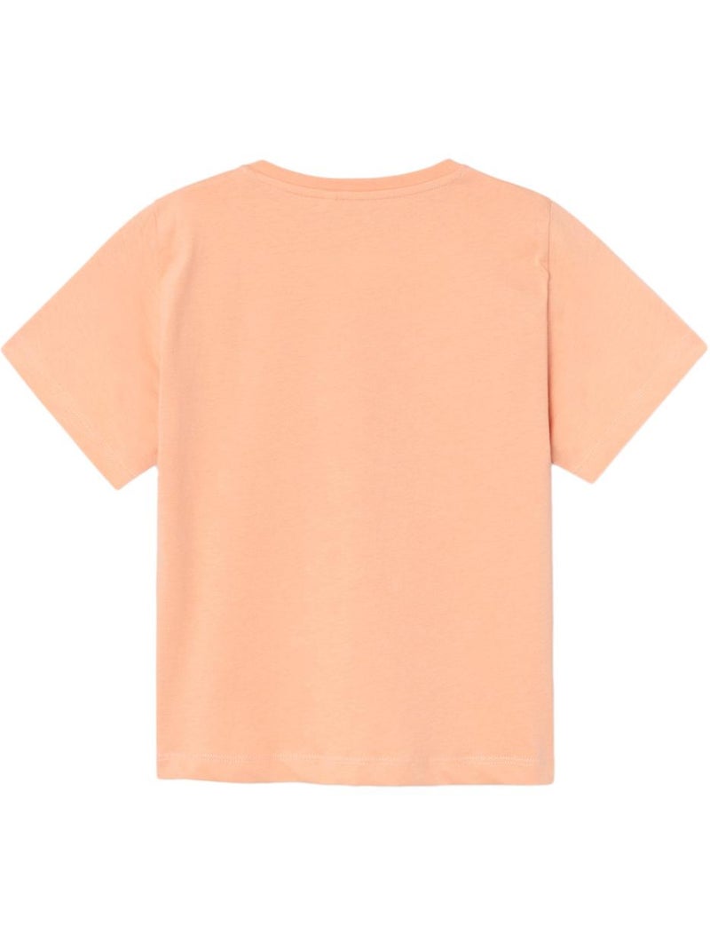 T-shirt Fille Name it Orange - Kiabi