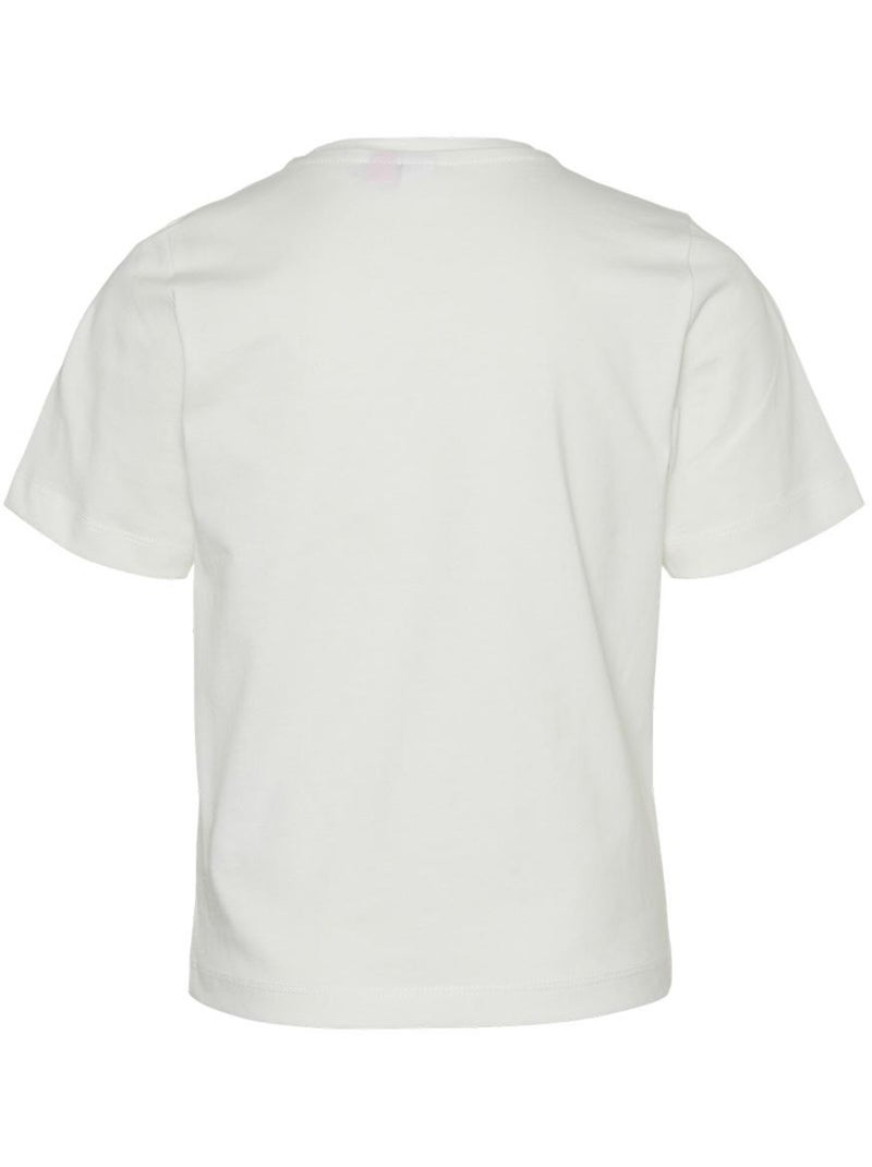 T-Shirt Fille Vero Moda Blanc - Kiabi
