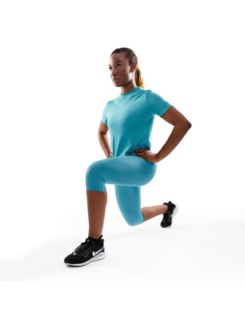 T-shirt fitness manches courtes femme fitness femme euphoria - Kiabi