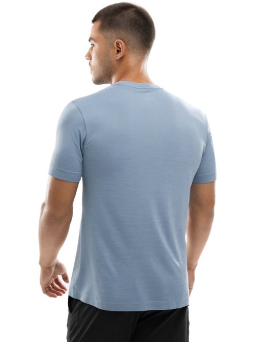 T-shirt fitness manches courtes homme fitness homme exuma - Kiabi