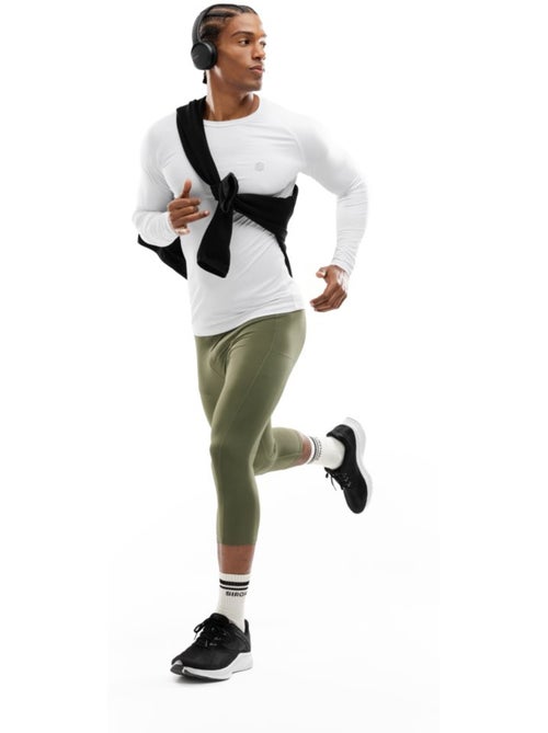 T-shirt fitness manches longues homme fitness homme air - Kiabi