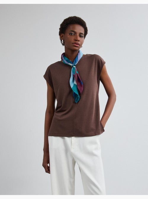 T-shirt fluide, mo fashion - Kiabi