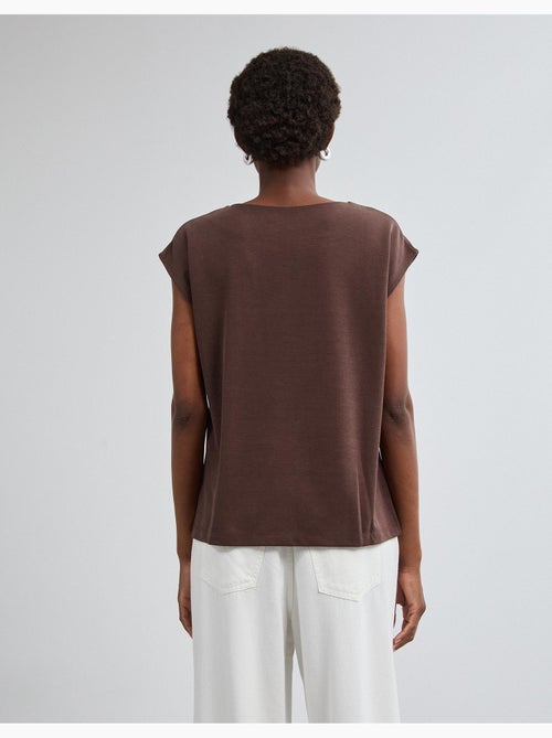 T-shirt fluide, mo fashion - Kiabi