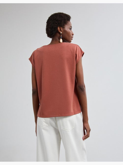 T-shirt fluide, mo fashion - Kiabi