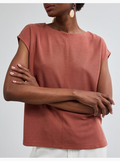 T-shirt fluide, mo fashion - Kiabi