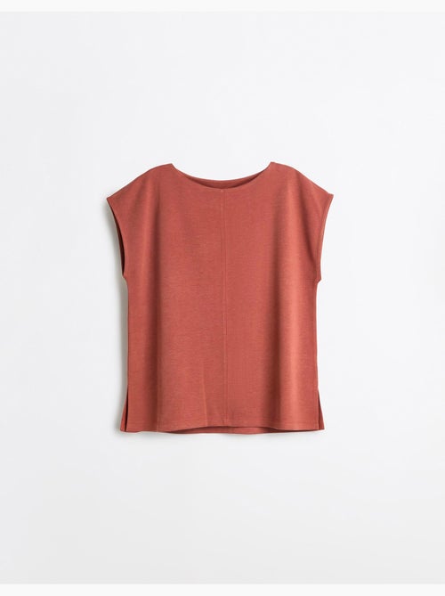 T-shirt fluide, mo fashion - Kiabi