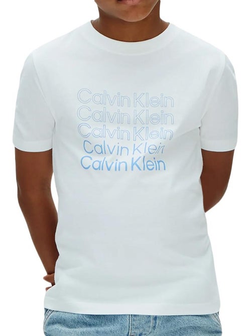T-shirt garçon calvin klein jeans - Kiabi T-shirt garçon calvin klein jeans - Kiabi