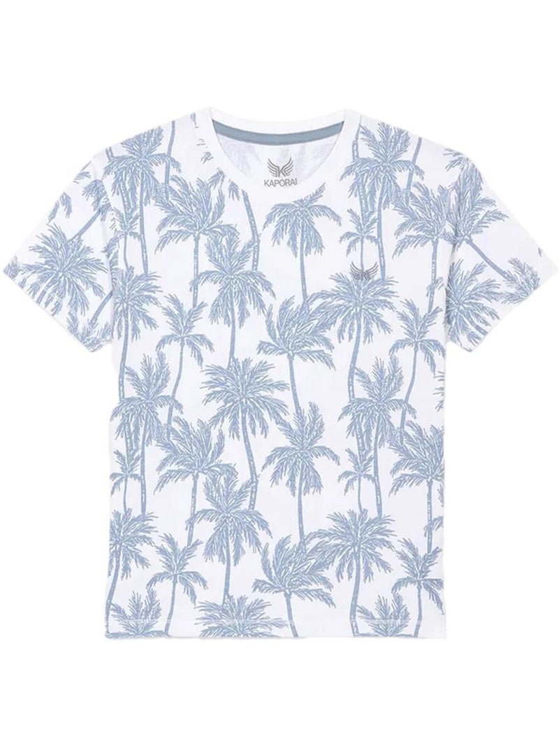 T-Shirt Garçon Kaporal Blanc - Kiabi