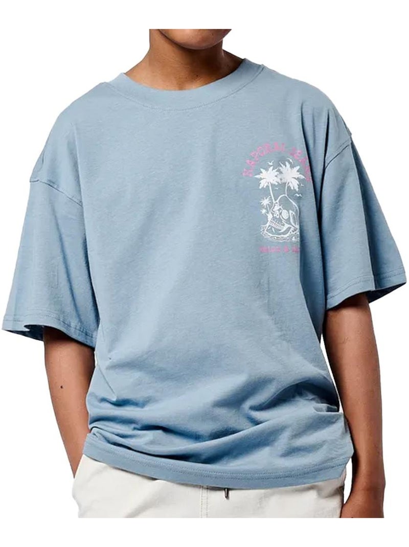 T-Shirt Garçon Kaporal Bleu - Kiabi