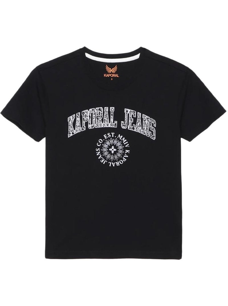 T-Shirt Garçon Kaporal Noir - Kiabi