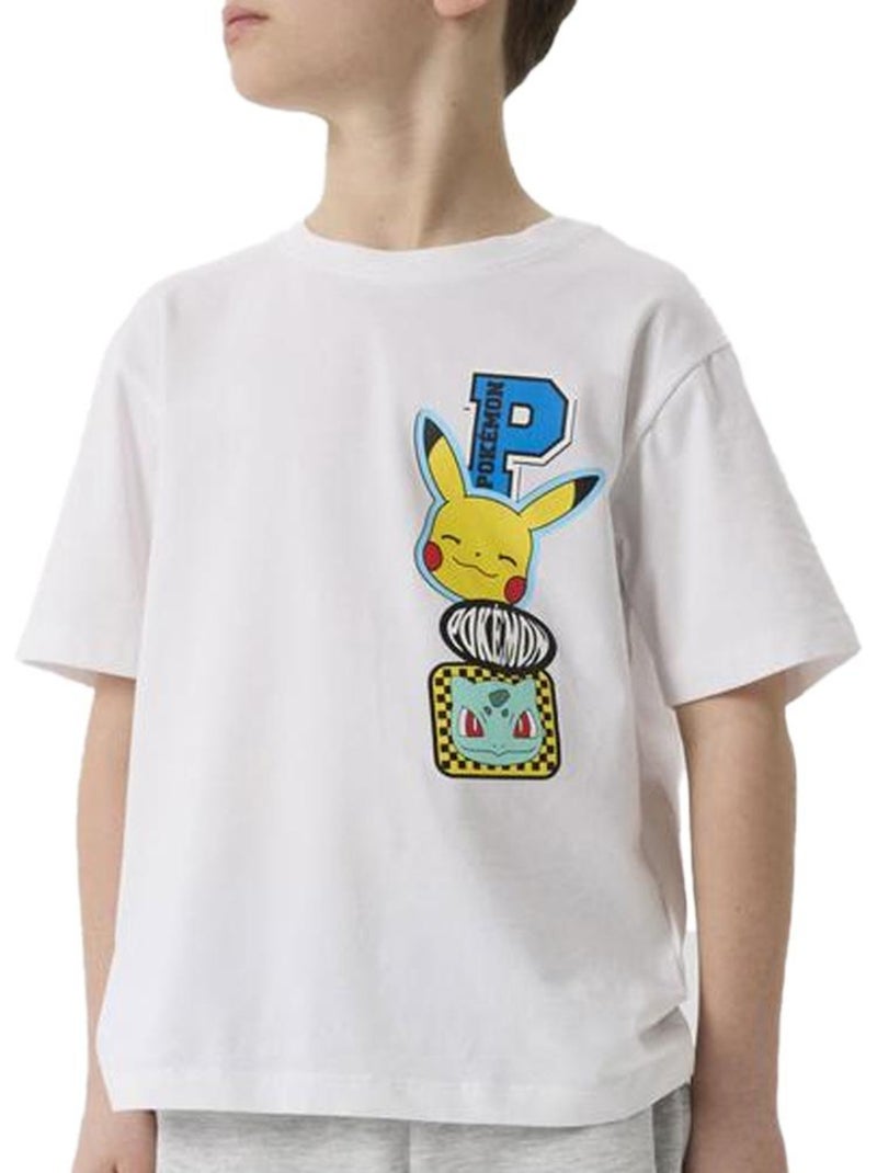 T-Shirt Garçon Name it Blanc - Kiabi