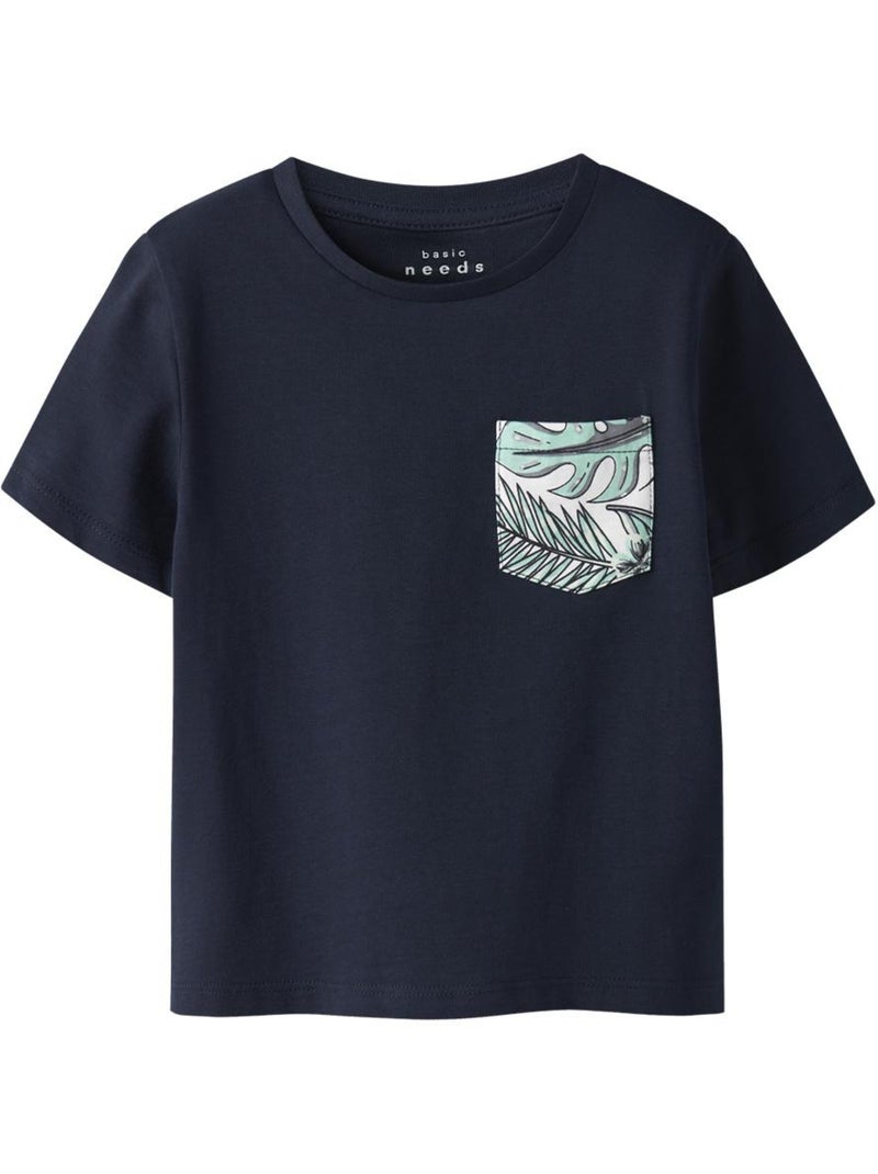 T-Shirt Garçon Name it Bleu marine - Kiabi