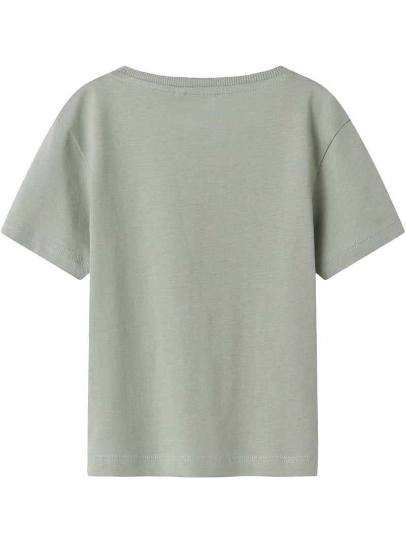T-Shirt Garçon Name it Gris Argenté - Kiabi