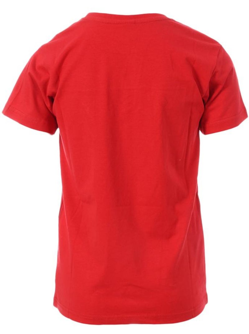 T-Shirt Garçon Redskins Rouge - Kiabi