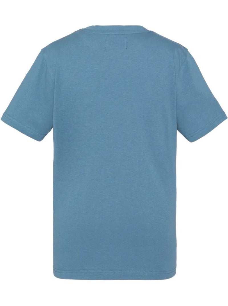 T-Shirt Garçon Schott Bleu - Kiabi