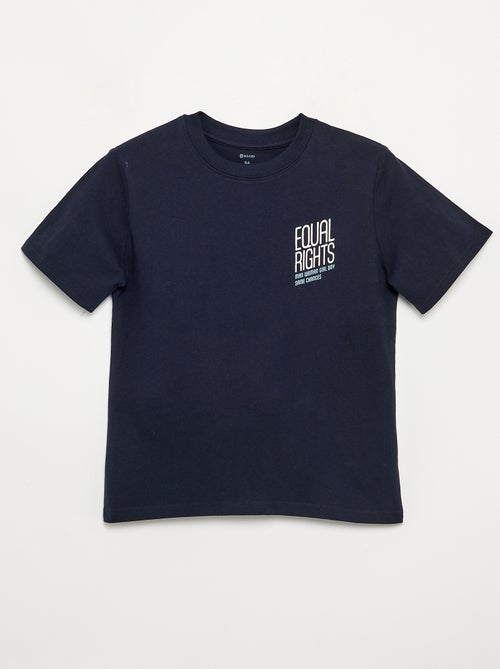 T-shirt 'gendergelijkheid' - Kiabi
