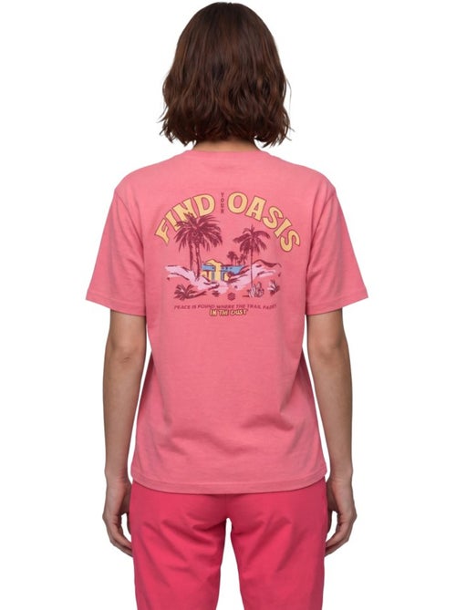 T-shirt gravel coton manches courtes femme femme chaser-w - Kiabi