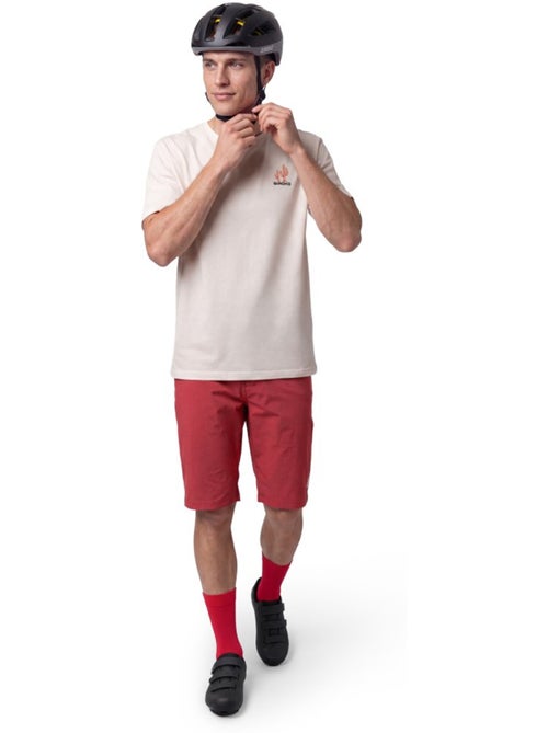 T-shirt gravel coton manches courtes homme homme chaser - Kiabi