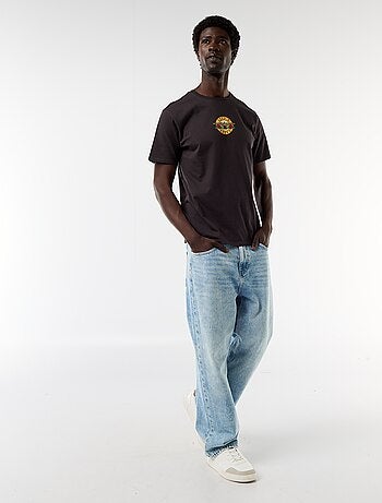 T-shirt 'Guns'N Roses' met korte mouwen