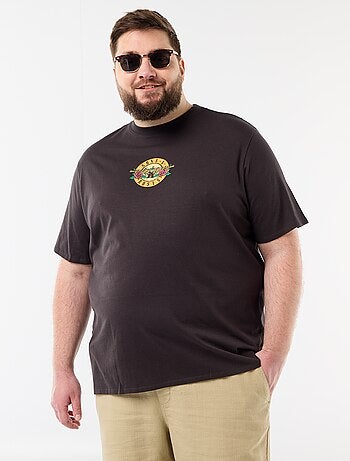 T-shirt 'Guns'N Roses' met korte mouwen