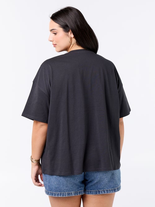 T-shirt 'Guns'n'Roses' met korte mouwen - Kiabi