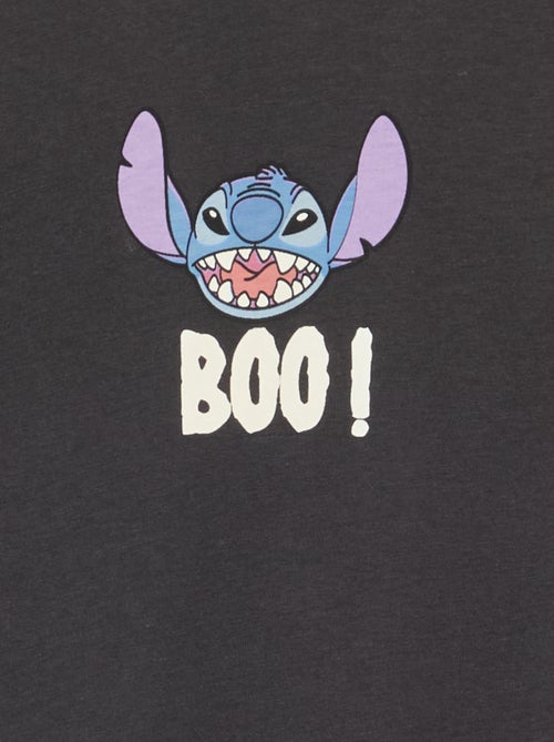 T-shirt 'Halloween' 'Disney' 'Stitch' - Kiabi