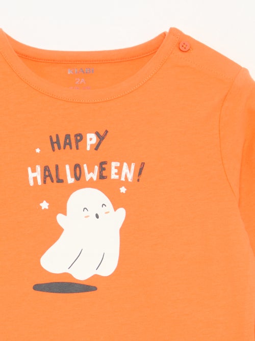 T-shirt 'Halloween' manches longues - Kiabi