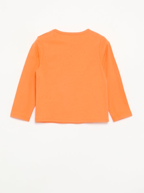 T-shirt 'Halloween' manches longues - Kiabi
