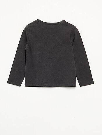 T-shirt 'Halloween' met lange mouwen