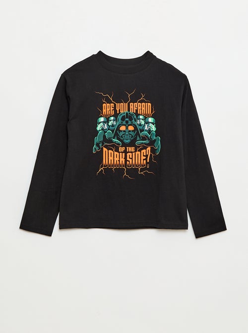 T-shirt Halloween 'Star Wars' en jersey en coton - Kiabi