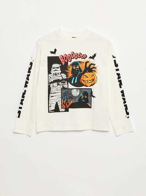 T-shirt Halloween 'Star Wars' en jersey en coton - Kiabi