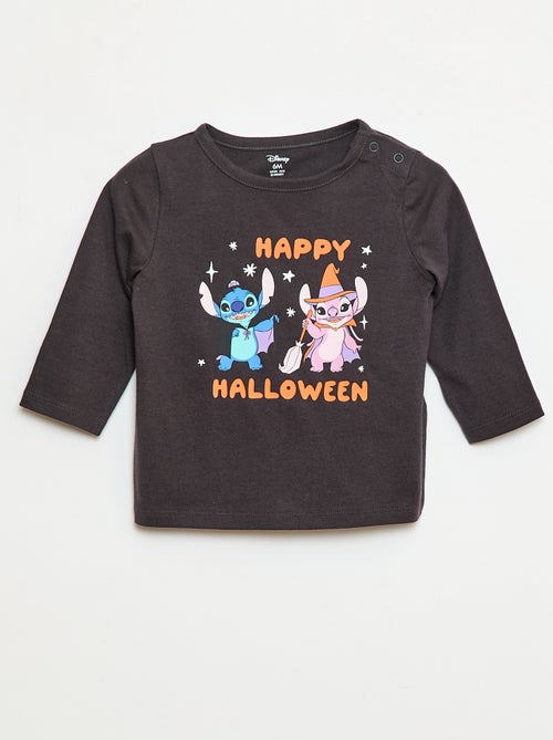 T-shirt Halloween 'Stitch et Angel' 'Disney' - Kiabi