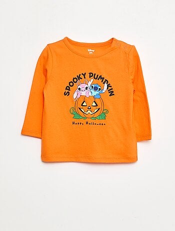 T-shirt Halloween 'Stitch et Angel' 'Disney'