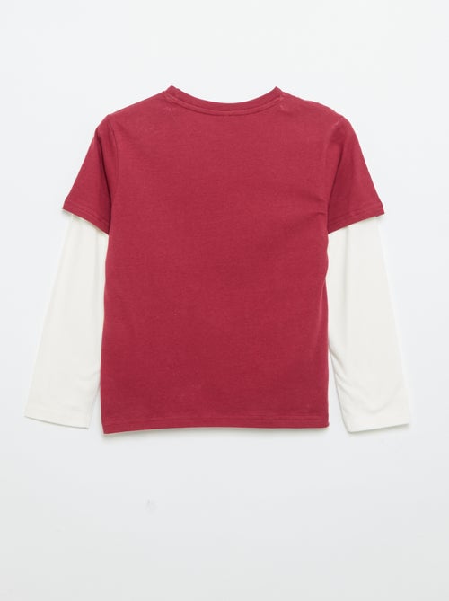 T-shirt 'Harry Potter' met lange mouwen - Kerst - Kiabi