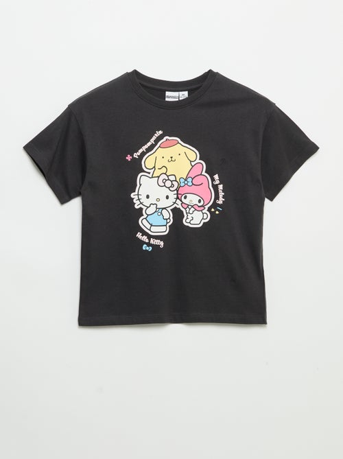 T-shirt 'Hello Kitty' à manches courtes - Kiabi