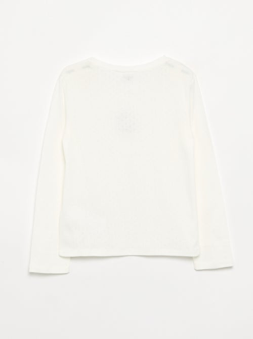 T-shirt 'Hello Kitty' à manches longues - Kiabi T-shirt 'Hello Kitty' à manches longues - Kiabi