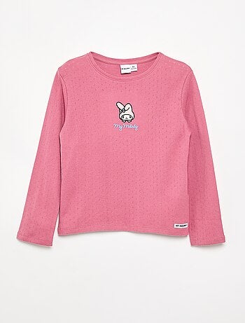 T-shirt 'Hello Kitty' à manches longues