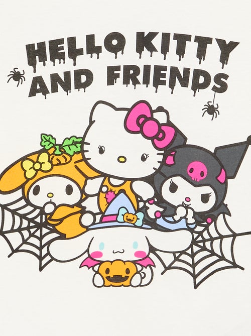T-shirt 'Hello Kitty' 'Halloween' met lange mouwen - Kiabi T-shirt 'Hello Kitty' 'Halloween' met lange mouwen - Kiabi