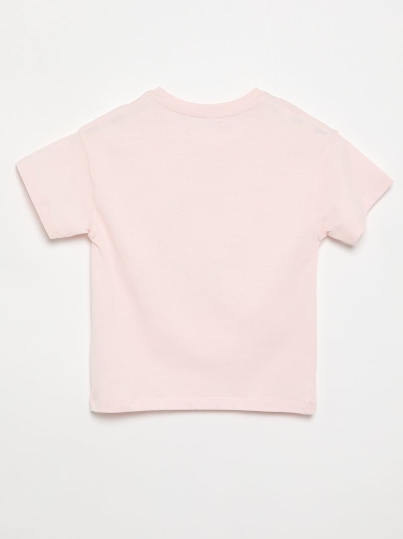 T-shirt 'Hello Kitty' met korte mouwen Rose - Kiabi
