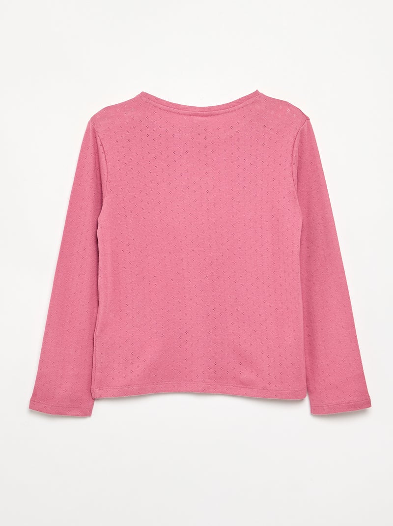 T-shirt 'Hello Kitty' met lange mouwen Rose - Kiabi
