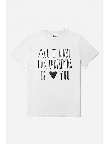 T-shirt Homme - ALL I WANT FOR CHRSITMAS IS YOU