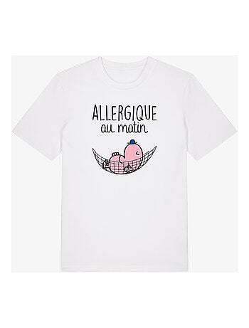 T-shirt Homme - ALLERGIQUE AU MATIN