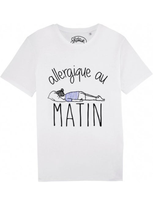 T-shirt Homme - ALLERGIQUE AU MATIN - Kiabi T-shirt Homme - ALLERGIQUE AU MATIN - Kiabi