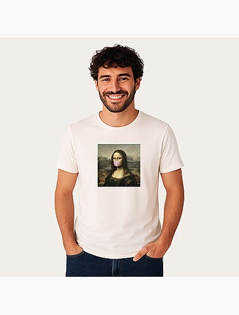 T-shirt Homme - APOH MONA LISA BUBBLE
