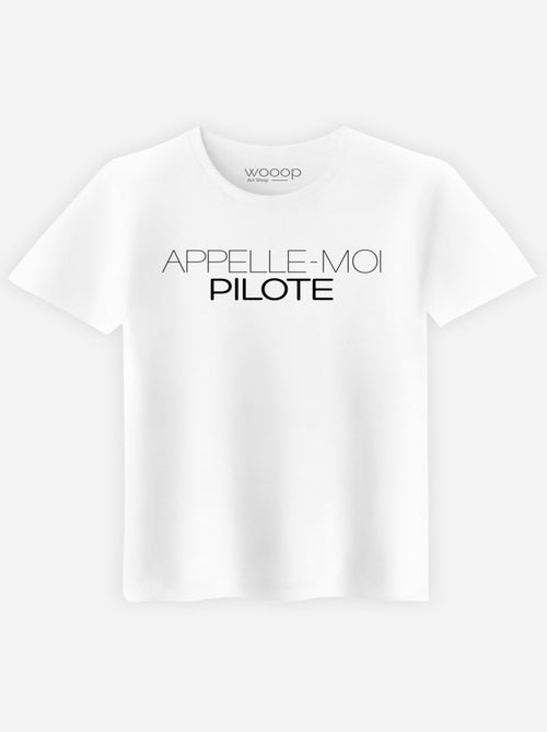 T-shirt Homme - APPELLE-MOI PILOTE - Kiabi