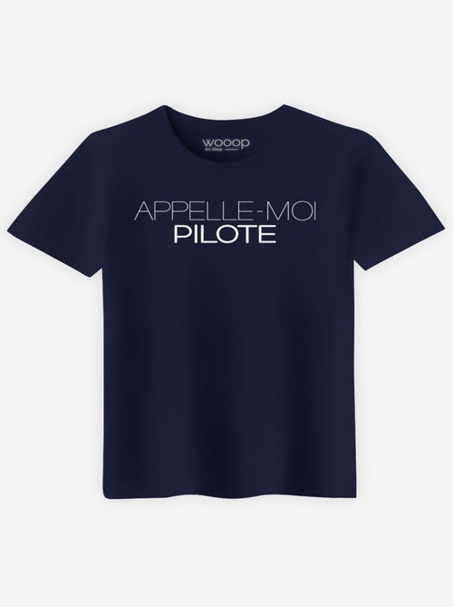 T-shirt Homme - APPELLE-MOI PILOTE - Kiabi